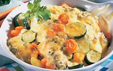 Gemse mit Getreidekruste - vegetarisch gut