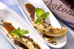 Gebratene Bananen  - verfeinert mit Whisky-Sahne-Likr 